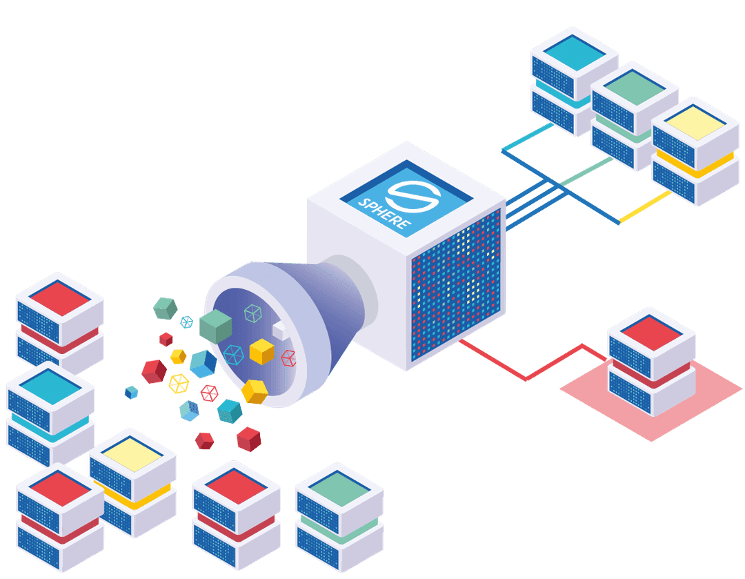 Sphere data marketplace diagram